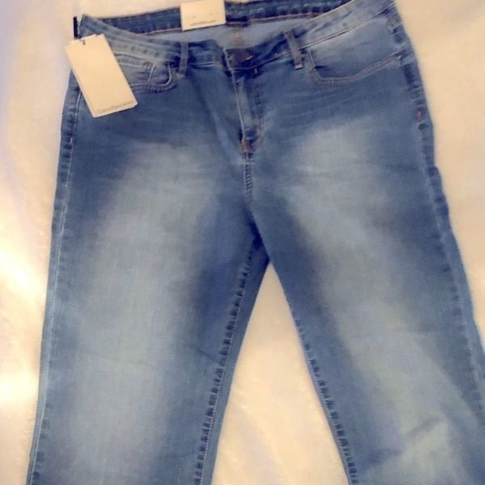 NWT Calvin Klein Modern Boot Blue Denim 31x30 Very Flattering Fit Vintage Look - Picture 7 of 8